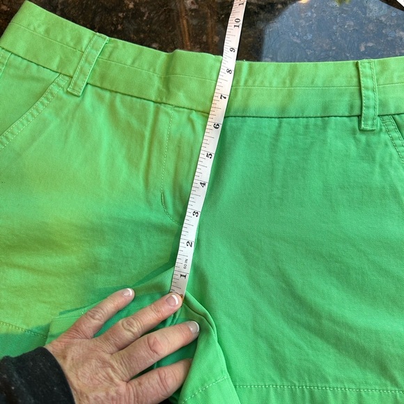 NWOT J. Crew 4” Chino Shorts. Green. Never worn. Classic. Preppy. Tennis prep - Picture 9 of 12